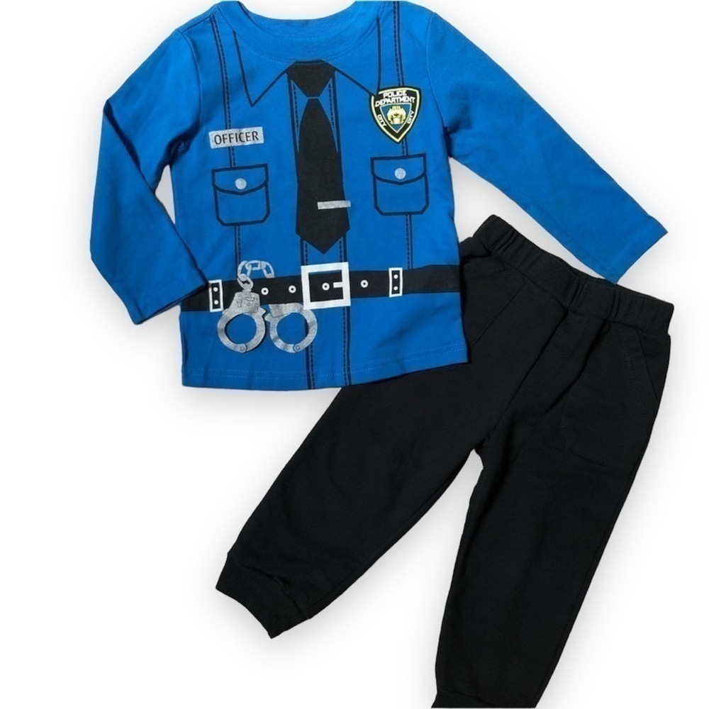 Weeplay Police Officer Top Pants Set 2T